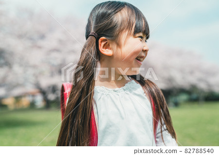 New first grader of elementary school New first grader of elementary school 82788540