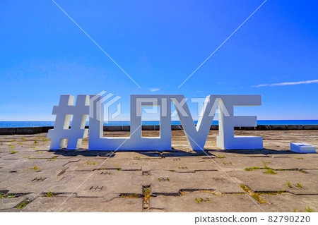 石川縣德光海岸白山市的風景 石川縣德光海岸白山市的風景 82790220