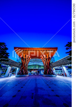 Ishikawa Prefecture Kanazawa Tourist Destination Kanazawa Station and Torii Tsuzumi-mon Hospitality Dome Ishikawa Prefecture Kanazawa Tourist Destination Kanazawa Station and Torii Tsuzumi-mon Hospitality Dome 82790590