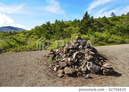 Landscape with stones Landscape with stones 82798826