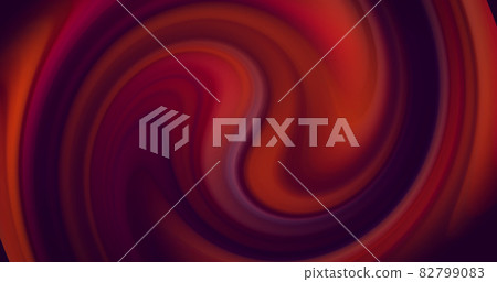 Digital image of red and purple digital waves moving against black background 82799083