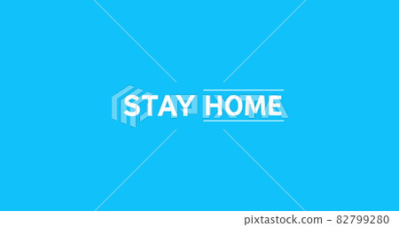 Coronavirus concept texts against blue background Coronavirus concept texts against blue background 82799280