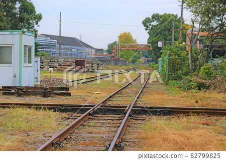 Diamond crossing of Meiden Chikko Station Diamond crossing of Meiden Chikko Station 82799825