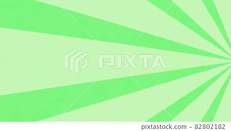 Stripes rotating and moving against green background 82802182