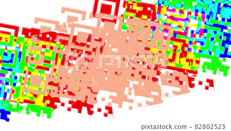 QR code scanner against white background QR code scanner against white background 82802523