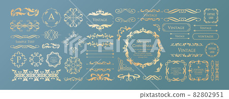 Antique frame design set 82802951