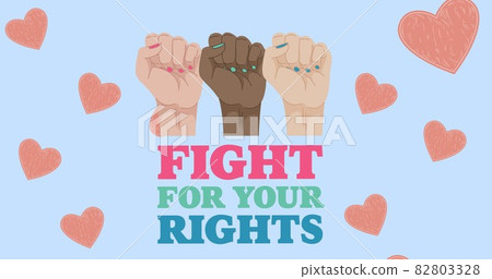 Composition of women hands on blue background Composition of women hands on blue background 82803328