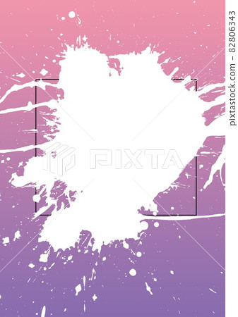 Composition of white splash icon on pink background Composition of white splash icon on pink background 82806343