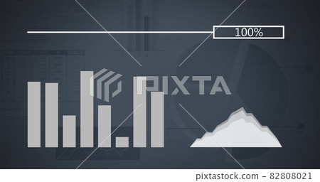 Random graphical charts and data loading 4k 82808021