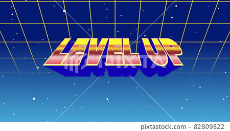 Level Up sign Level Up sign 82809822