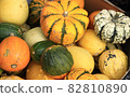 Various pumpkins 82810890