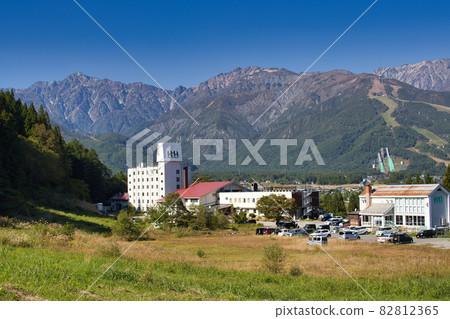 Superb view of Ushirotateyama mountain range from Highland Hotel Superb view of Ushirotateyama mountain range from Highland Hotel 82812365