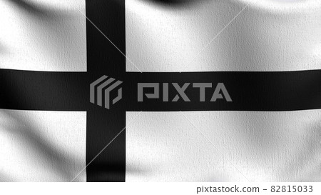 State of the Teutonic Order flag blowing in the wind. 3D rendering illustration of waving sign State of the Teutonic Order flag blowing in the wind. 3D rendering illustration of waving sign 82815033