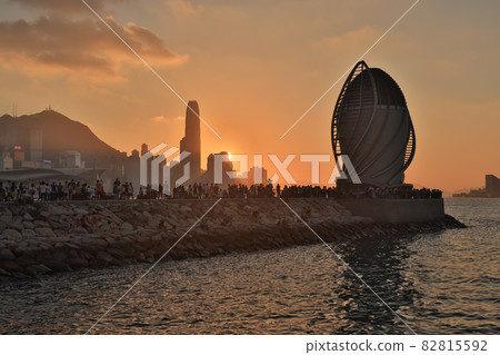 the Citizen at the Embankment enjoy the sunset, East Coast Park Precinct Phase 26 Sept 2021 82815592