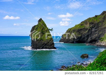 立岩越後七浦海濱線絕景（新潟縣新潟市西關區） 82817261