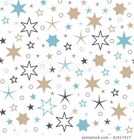 seamless pattern christmas star design isolated on white seamless pattern christmas star design isolated on white 82817427