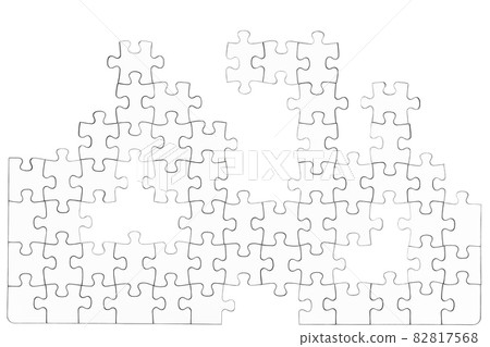 Plain white jigsaw puzzle 82817568