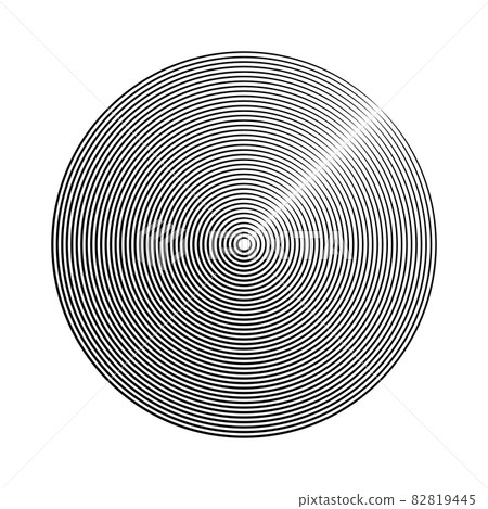 Abstract concentric rings circle pattern. Abstract concentric rings circle pattern. 82819445