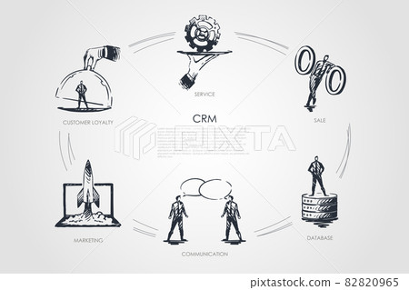 CMR, sale, data base, communication, marketing, customer loyality CMR, sale, data base, communication, marketing, customer loyality 82820965