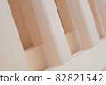 Chamfered woodworking fittings 82821542