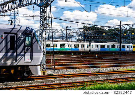 Seibu Railway Shinjuku Line Rail Depot Minami Iriso Rail Depot Seibu Railway Shinjuku Line Rail Depot Minami Iriso Rail Depot 82822447