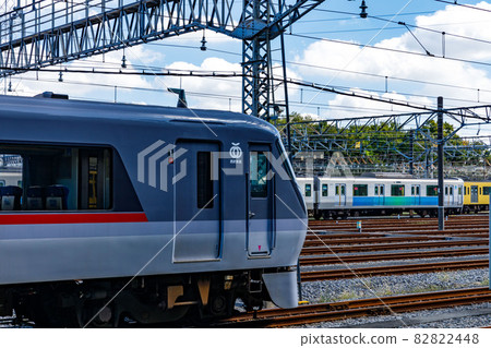 Seibu Railway Shinjuku Line Rail Depot Minami Iriso Rail Depot Seibu Railway Shinjuku Line Rail Depot Minami Iriso Rail Depot 82822448