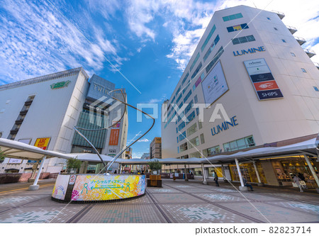 東京都市風景在日本町田,一個受歡迎的城市。町田站前景色 東京都市風景在日本町田,一個受歡迎的城市。町田站前景色 82823714