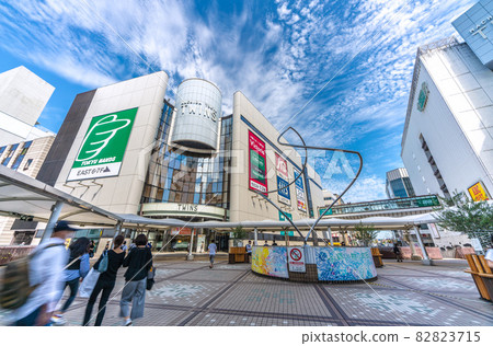 Tokyo cityscape in Japan Machida, a popular city. View in front of Machida station 82823715