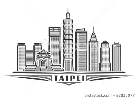 Vector illustration of Taipei Vector illustration of Taipei 82825077