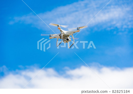 Drone and blue sky Drone and blue sky 82825184