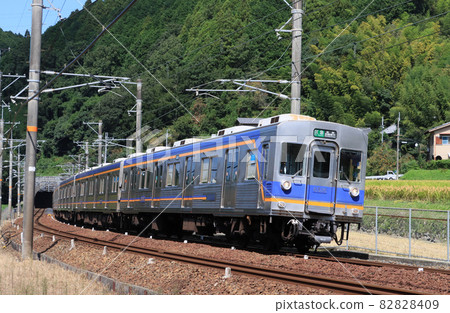 南海高野線千早口站附近運行的6500系列 82828409