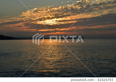 Sea and sky at sunrise Sea and sky at sunrise 82828703