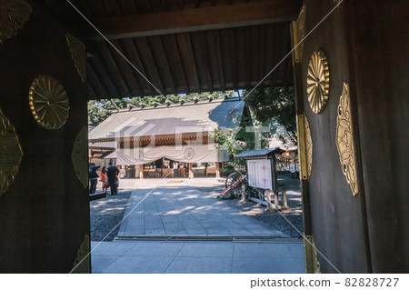 東京都杉並區阿佐穀神明宮的神社和寺廟、正門和禮拜堂 82828727