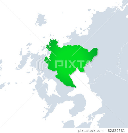 Saga Prefecture Map Saga Prefecture Map 82829581
