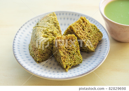 綠茶味的豆渣饅頭 綠茶味的豆渣饅頭 82829698