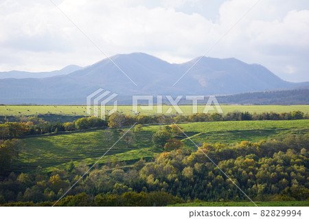 Hills and mountains of Nakashibetsu Hills and mountains of Nakashibetsu 82829994
