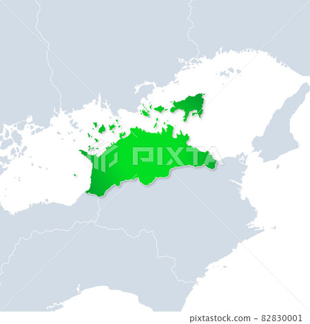 Kagawa Prefecture Map 82830001