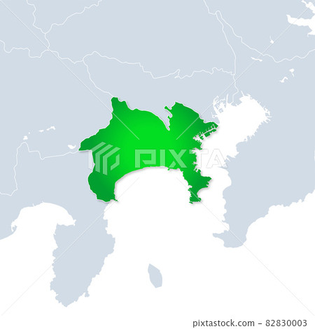 Kanagawa Prefecture Map 82830003