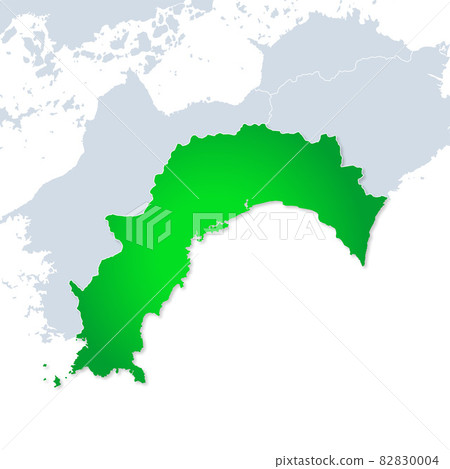 Kochi Prefecture Map 82830004