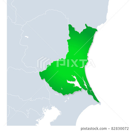 茨城縣地圖 82830072