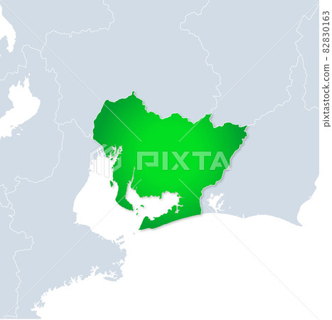 Aichi Prefecture Map Aichi Prefecture Map 82830163