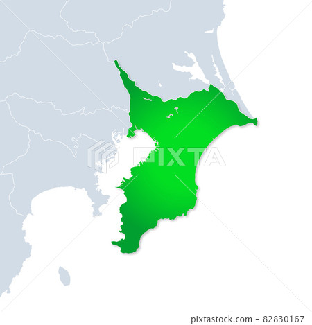 Chiba Prefecture Map 82830167