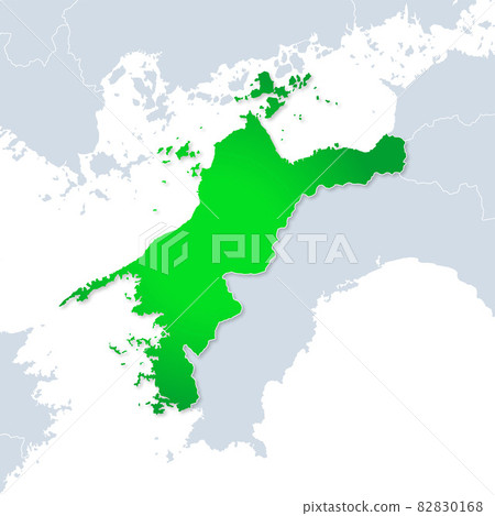 Ehime Prefecture Map 82830168