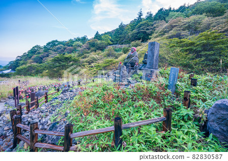 (Tochigi Prefecture) Nasu / Sesshoseki Garden Kyoden Jizo 82830587