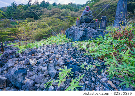 (Tochigi Prefecture) Nasu / Sesshoseki Garden Kyoden Jizo 82830589