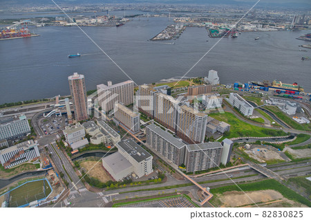 [Osaka] September, Osaka Bay Area Cityscape 82830825