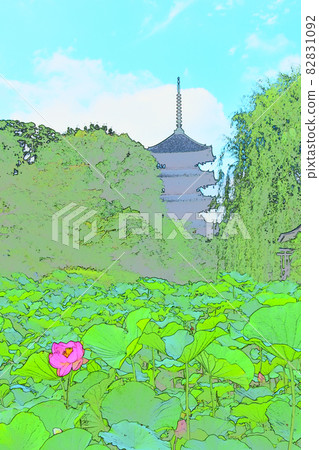 Toji Toji Shingon Sect World Heritage Kyooh Gokokuji Lotus Toji Toji Shingon Sect World Heritage Kyooh Gokokuji Lotus 82831092