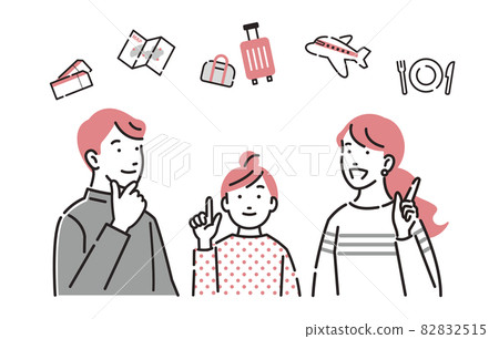 People Family planning a trip 82832515
