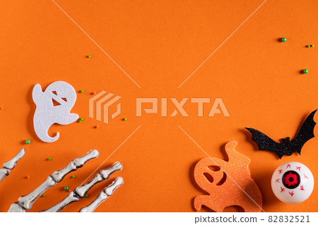 Halloween background decoration Halloween background ハロウィーン 82832521