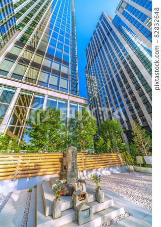 日本東京都市風景,例如更新的“Taira no Masakado”和大手町One 日本東京都市風景,例如更新的“Taira no Masakado”和大手町One 82832648